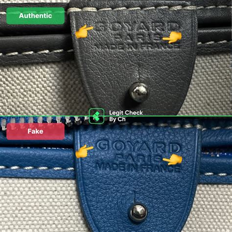 real vs fake goyard phone case|goyard bags serial numbers.